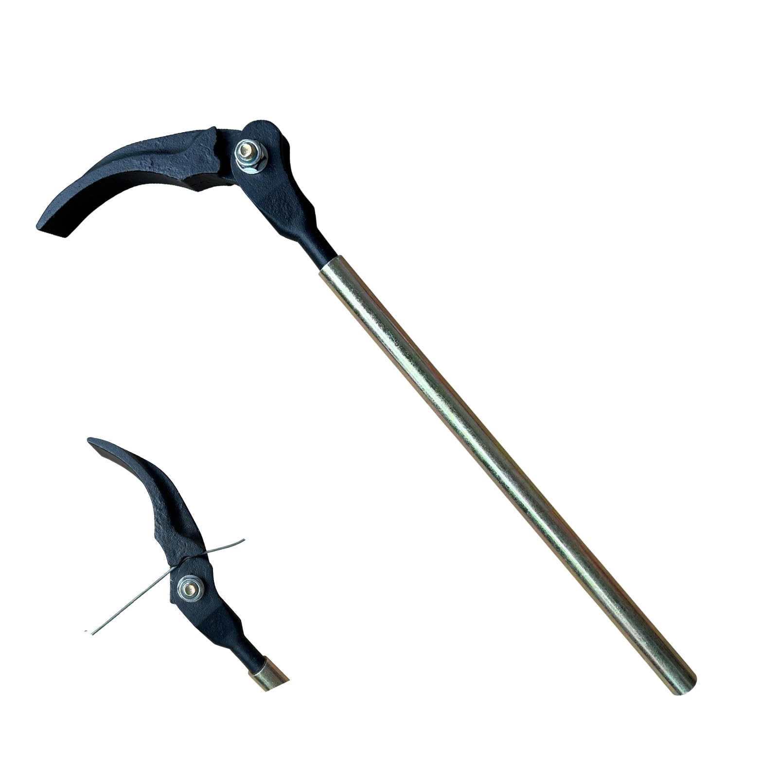 25" Fence Wire Stretcher, Barbed Wire Fence Tensioner, Fence Barb Wire Tighte...
