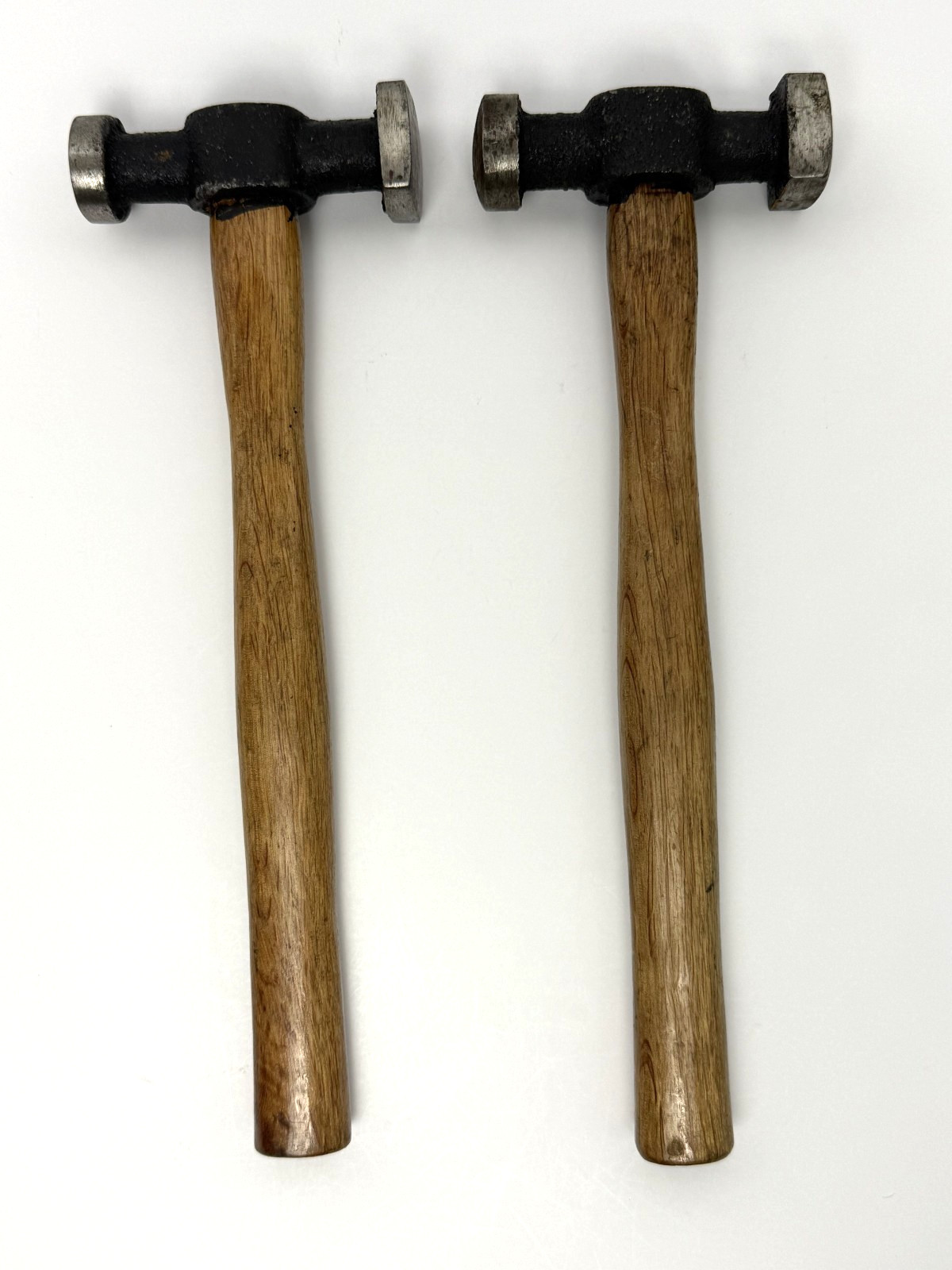 2 Vintage Ball Peen Hammers