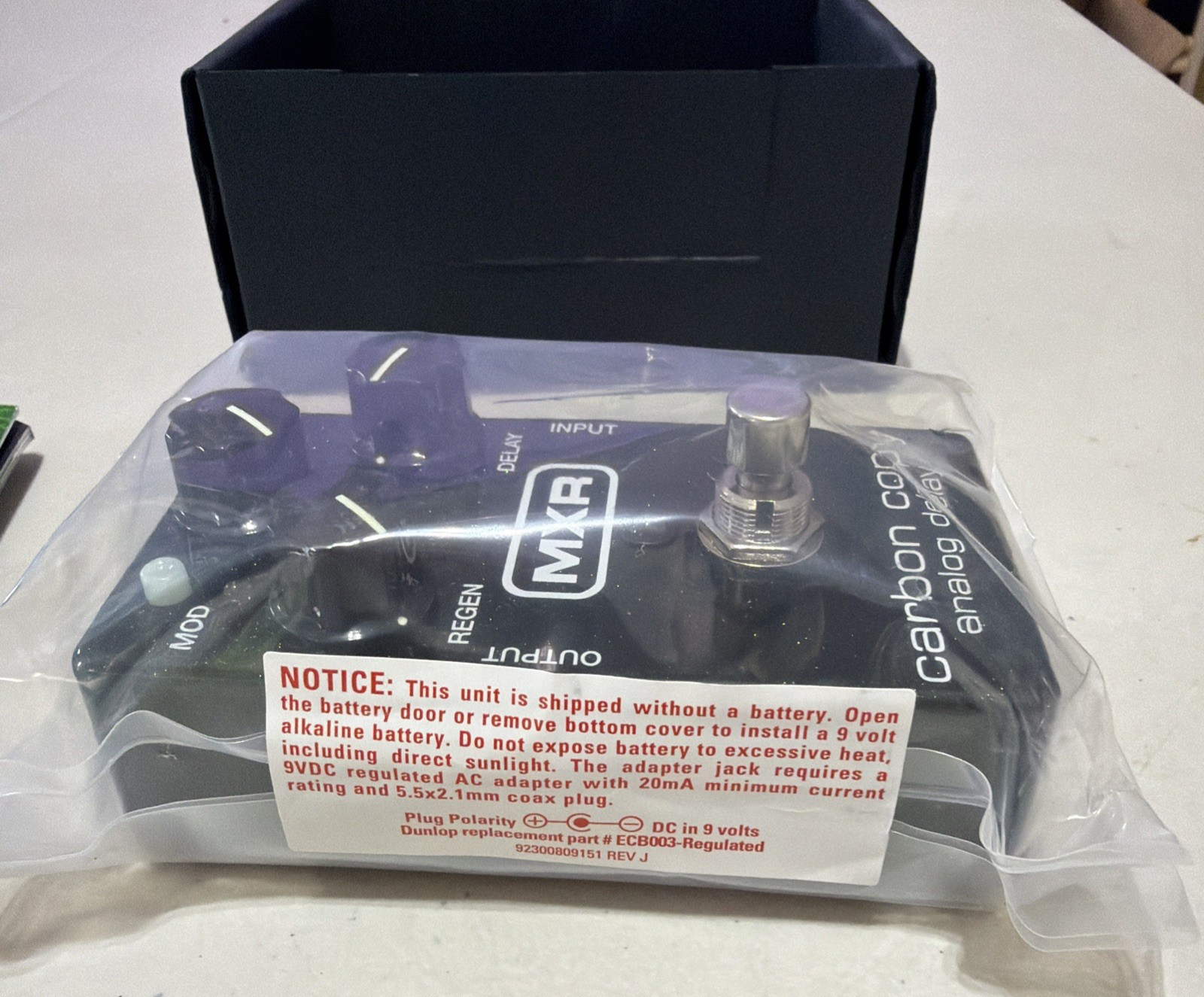 MXR Carbon Copy Delay Guitar Effect Analog Delay Pedal M169 *NEW*