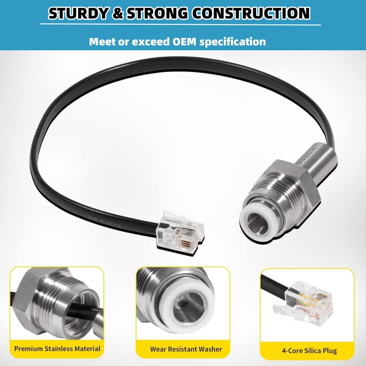Pressure Transducer Sensor 243222 For Airless Paint Sprayers 390 395 495