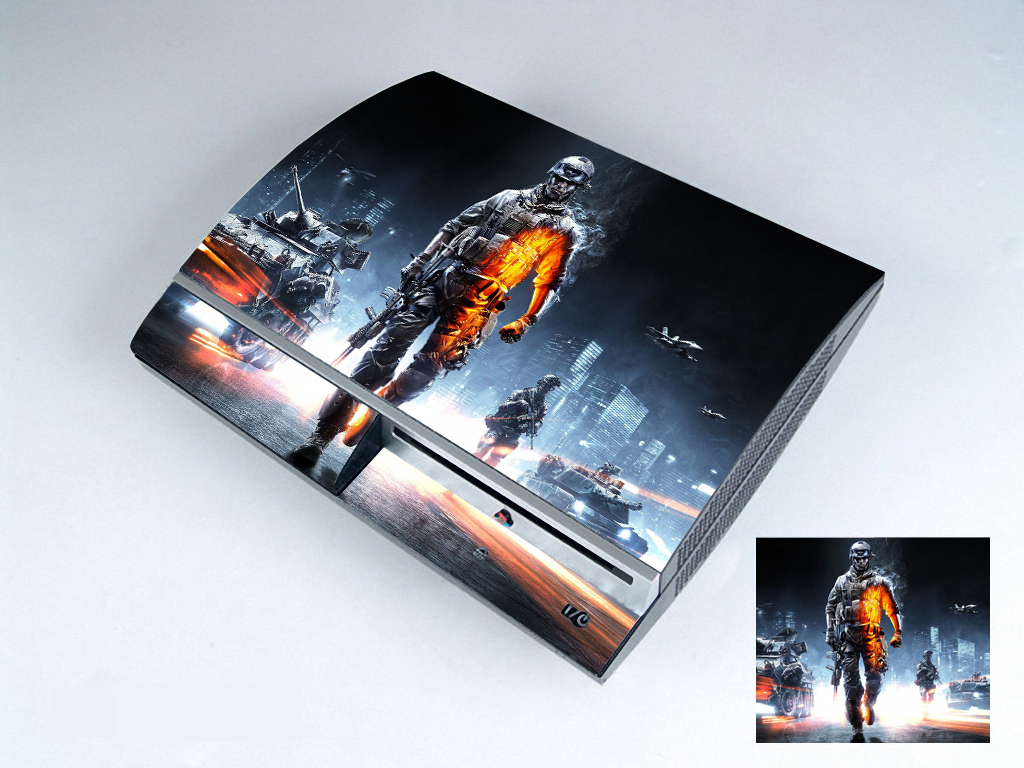 Battle 202 Vinyl Skin Sticker Cover For Sony PS3 PlayStation 3