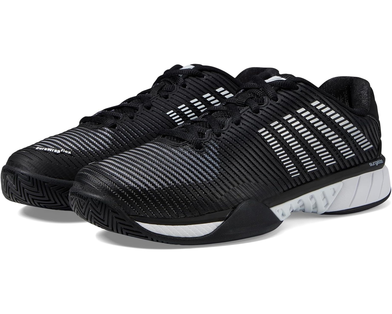 K-Swiss Men's K-Hypercourt Express 2 Basketball Shoes Black/White 06613-039 US 8