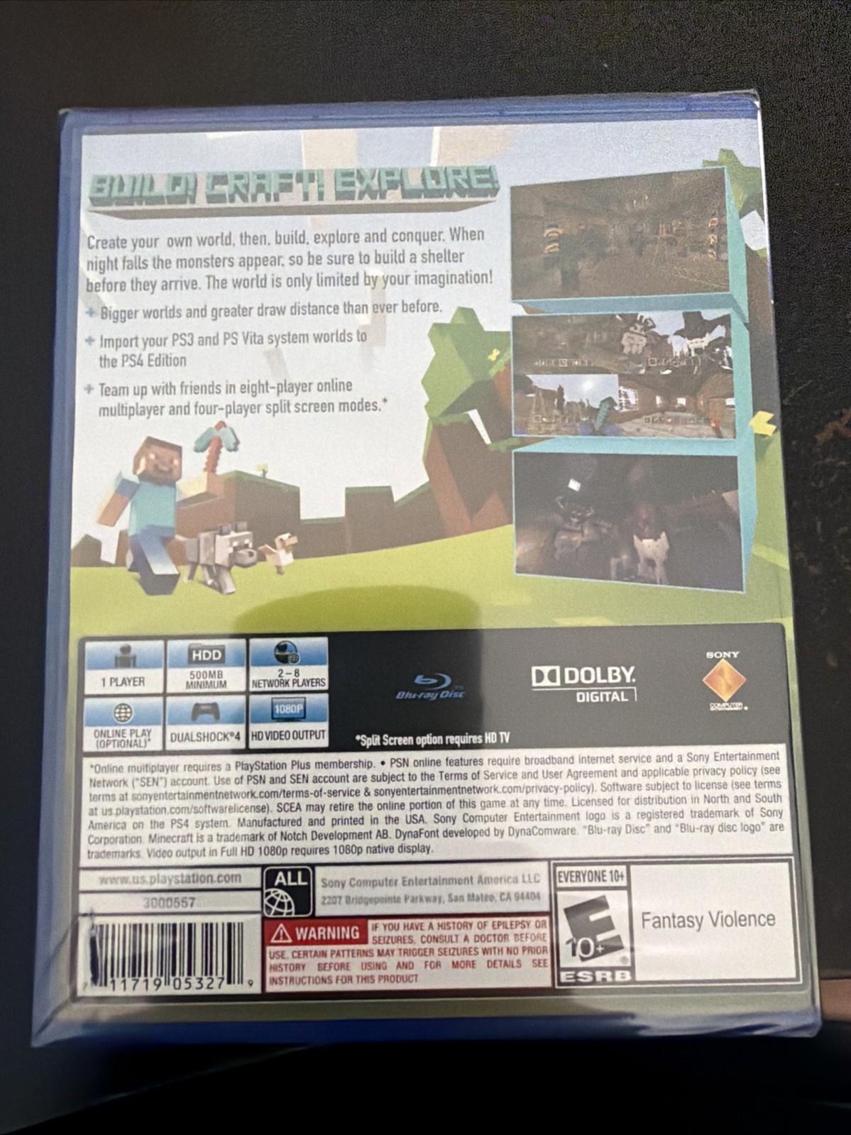Minecraft (PlayStation 4, 2014)