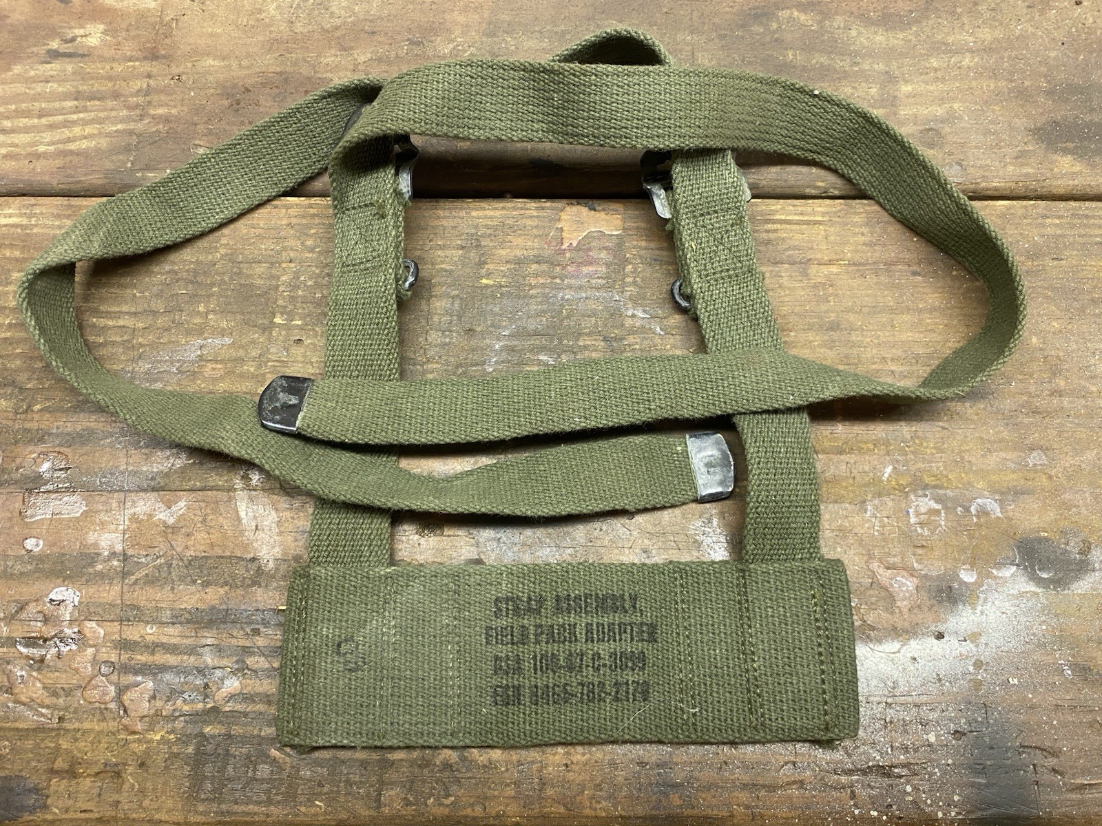 Vietnam Era M1956 Field Pack [Butt Pack] Adapter Strap Assembly