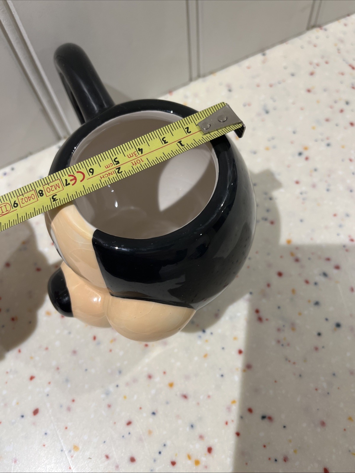 Disney Mickey Mouse 3D Mug Excellent Condition