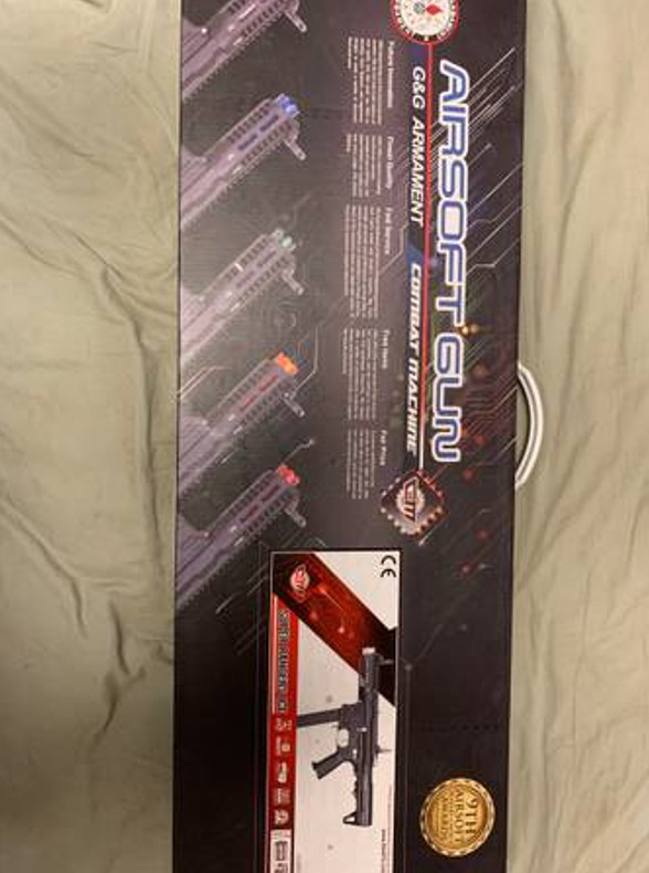 Silver/Ice G&G ARP-9 Carbine Airsoft Rifle AEG + Extra