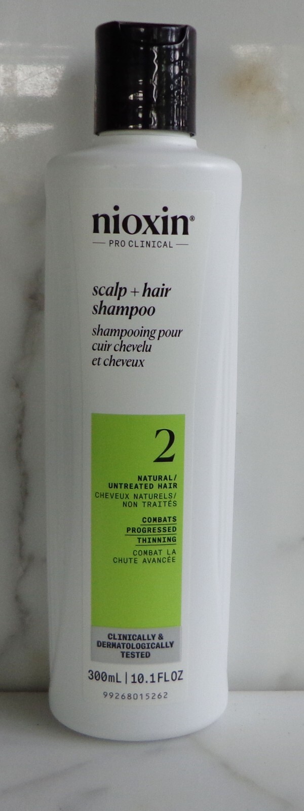 Nioxin System 2 Cleanser Shampoo For Natural Hair Progressed thinning 10.1oz