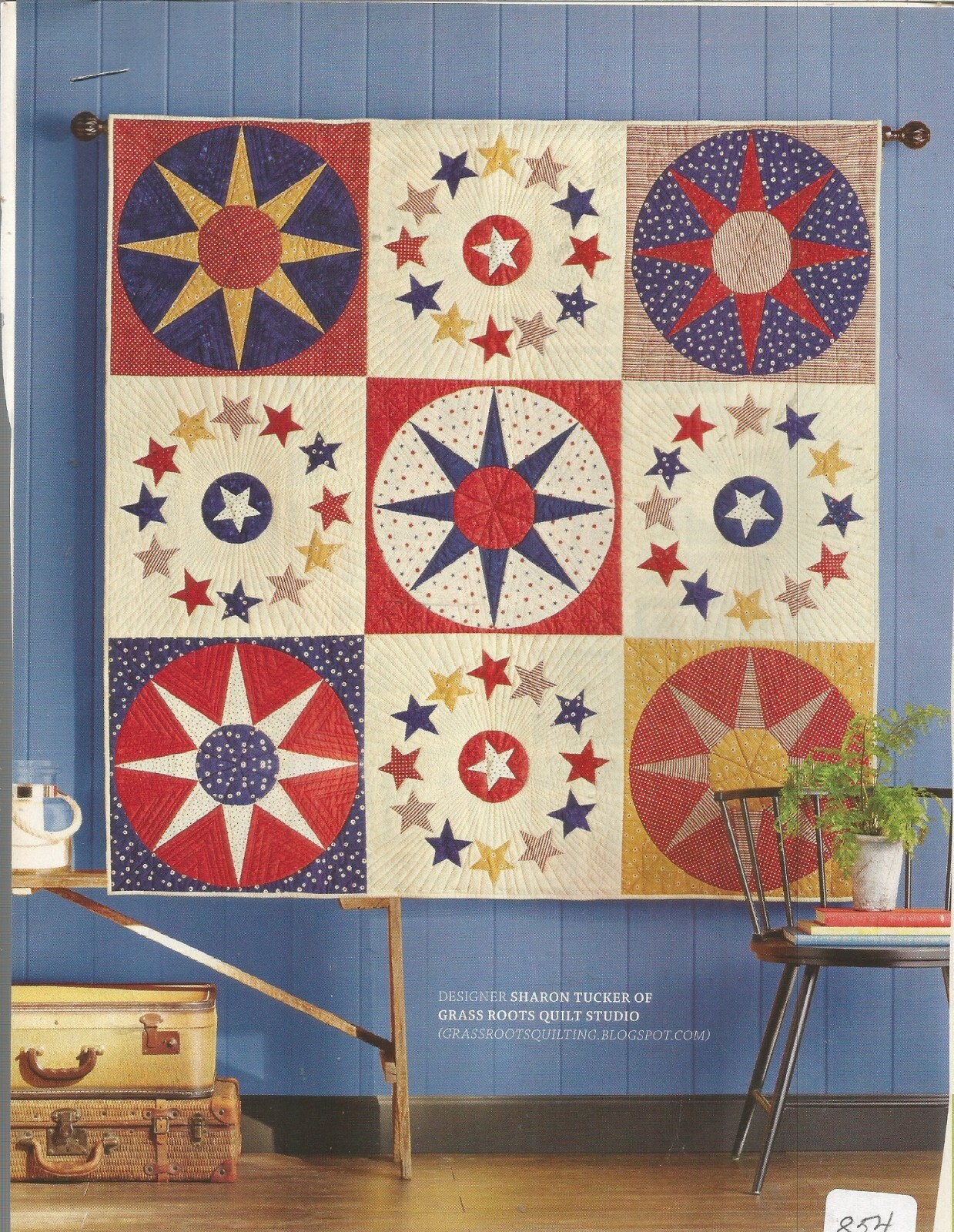 E0831   GIVE IT A WHIRL QUILT PATTERN/INSTRUCTIONS