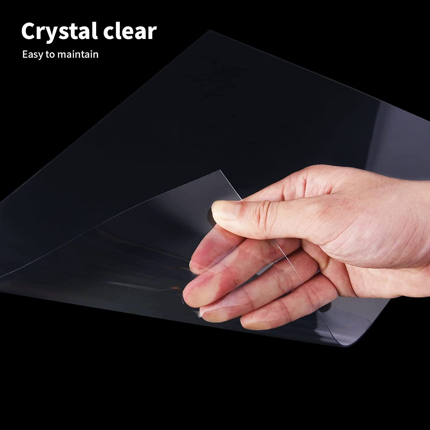 Clear Transparent PETG Vivak Moldable Plastic Film Flexible Frame Sheet Panel