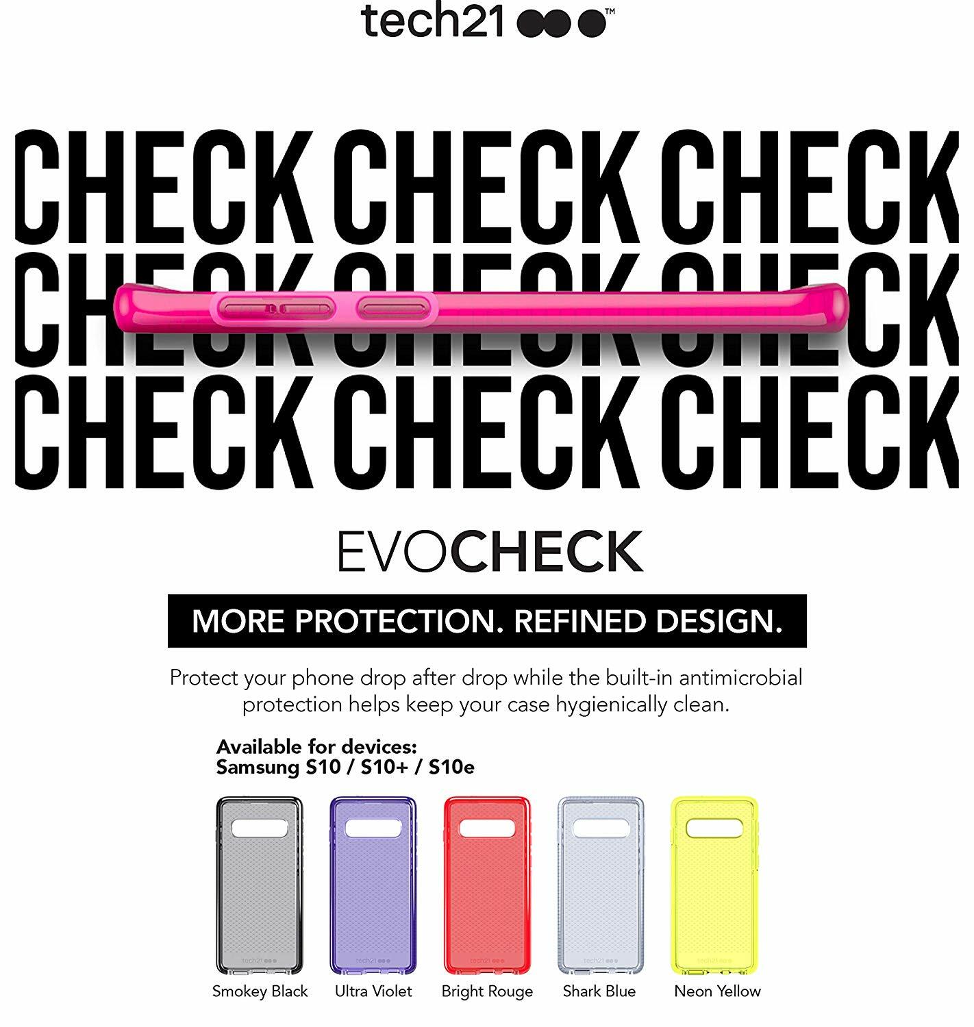 tech21 - Evo Check - for Samsung Galaxy S10+ - Mobile Phone