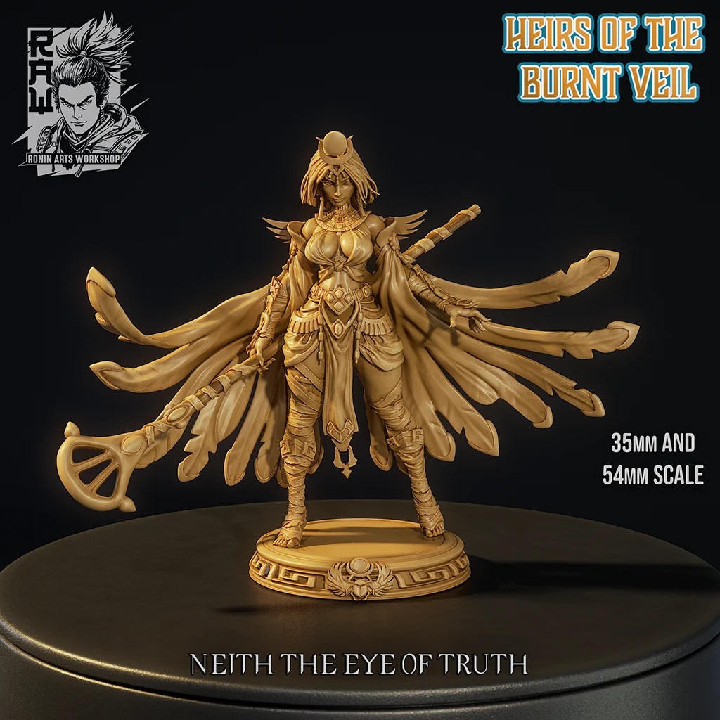 Neith, The Eye of Truth - Resin Tabletop Miniature