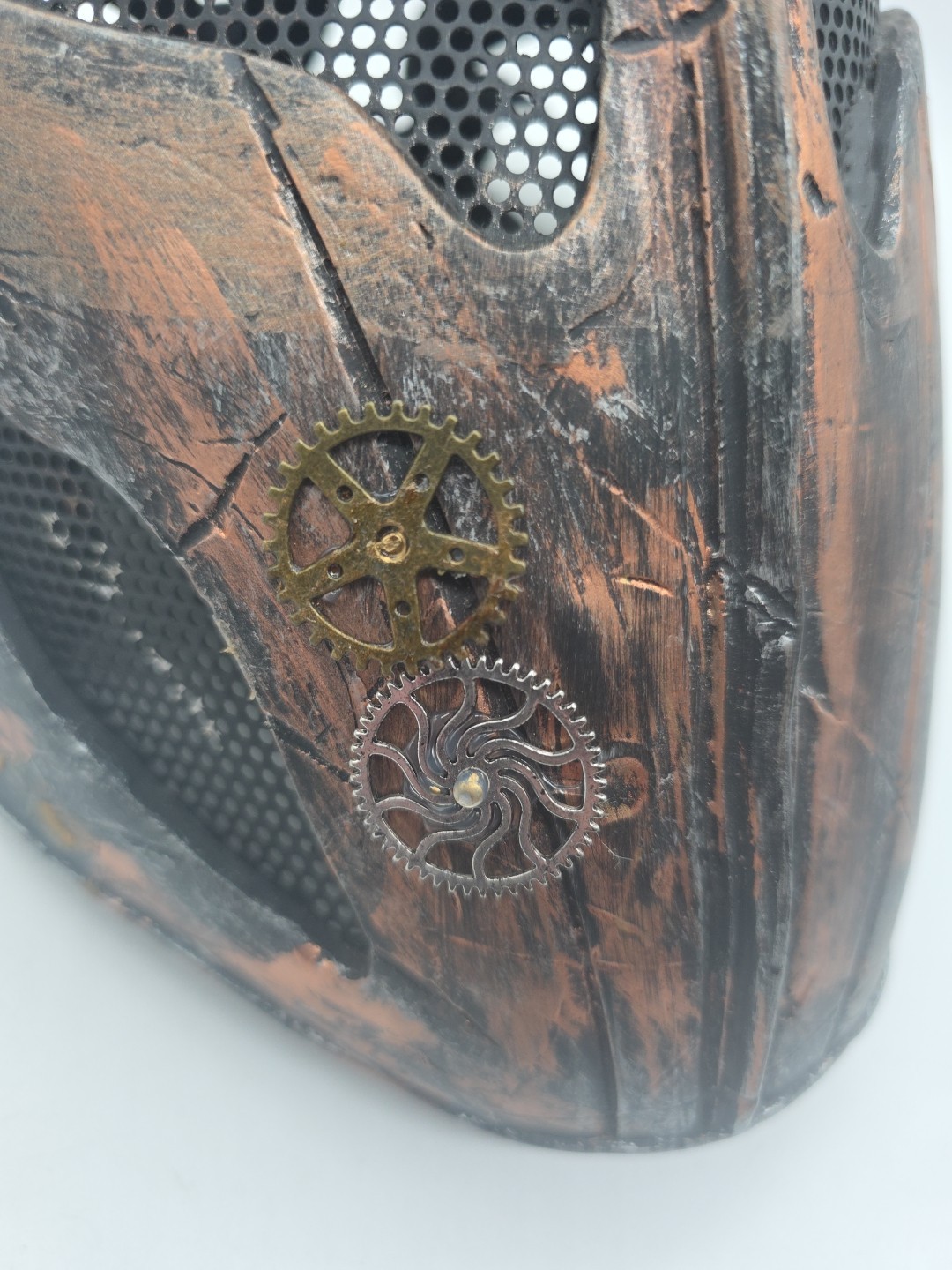 Gold Paintball Knights Full Face Protection Templar Mask