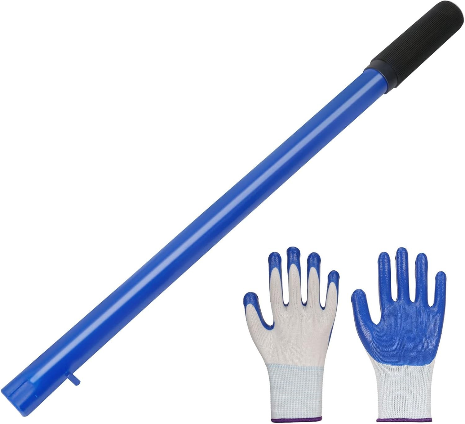 Compact 2 Ton Car Hydraulic Jack Handle with Gloves & Instructions