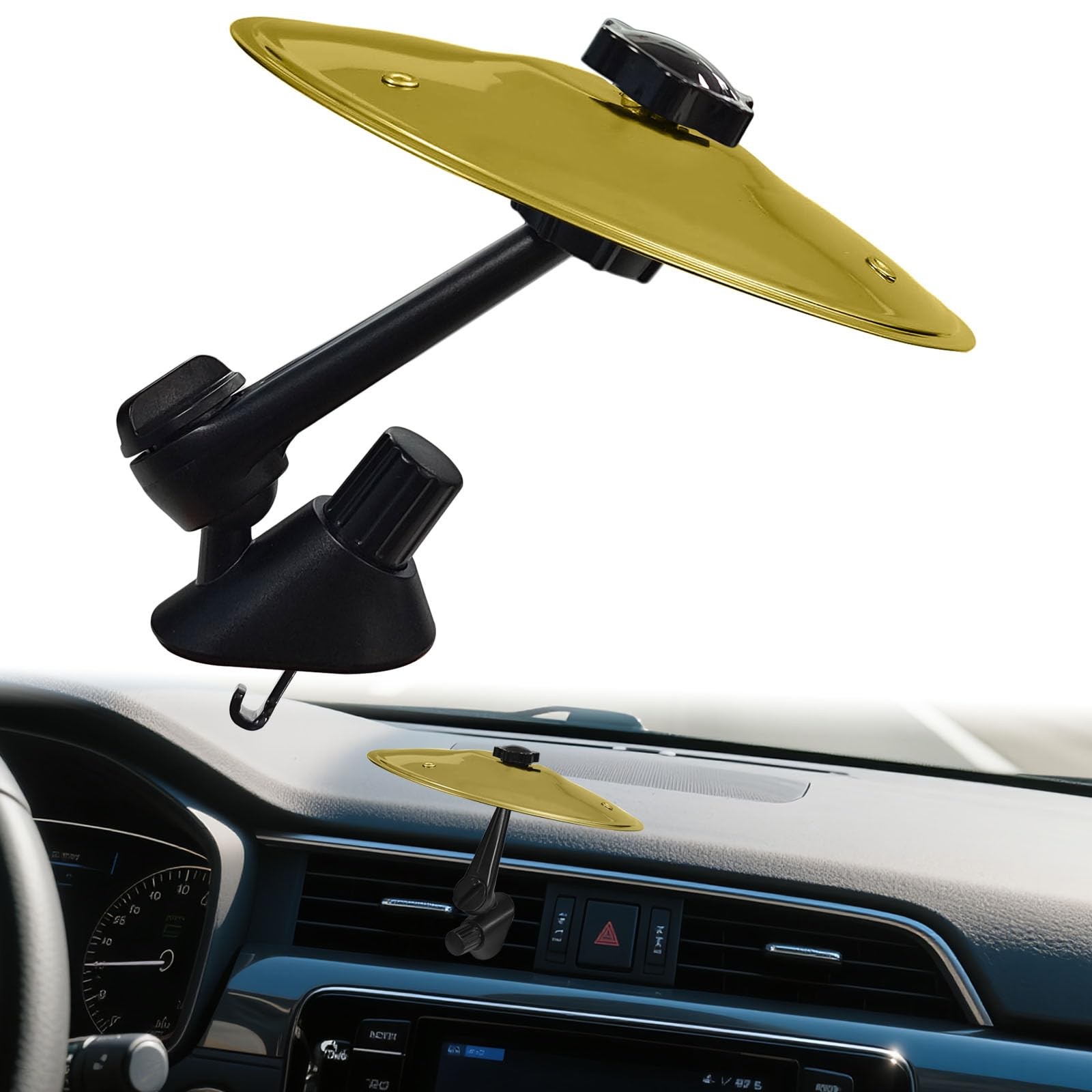Car Cymbal, Car Cymbal Vent, Mini Drum Crash Cymbal For Car Vent, A Great Gif...