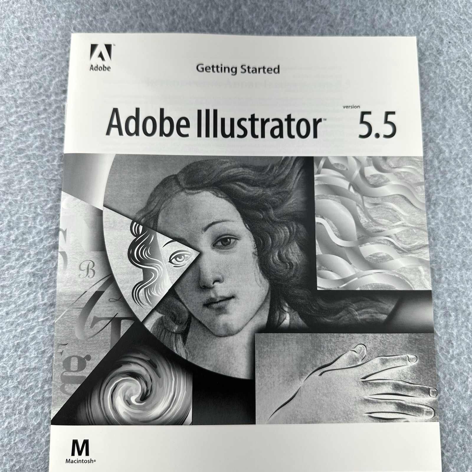 Adobe Illustrator 5.5 for Macintosh and Power Mac (CD ROM + Floppy Disc) 1994