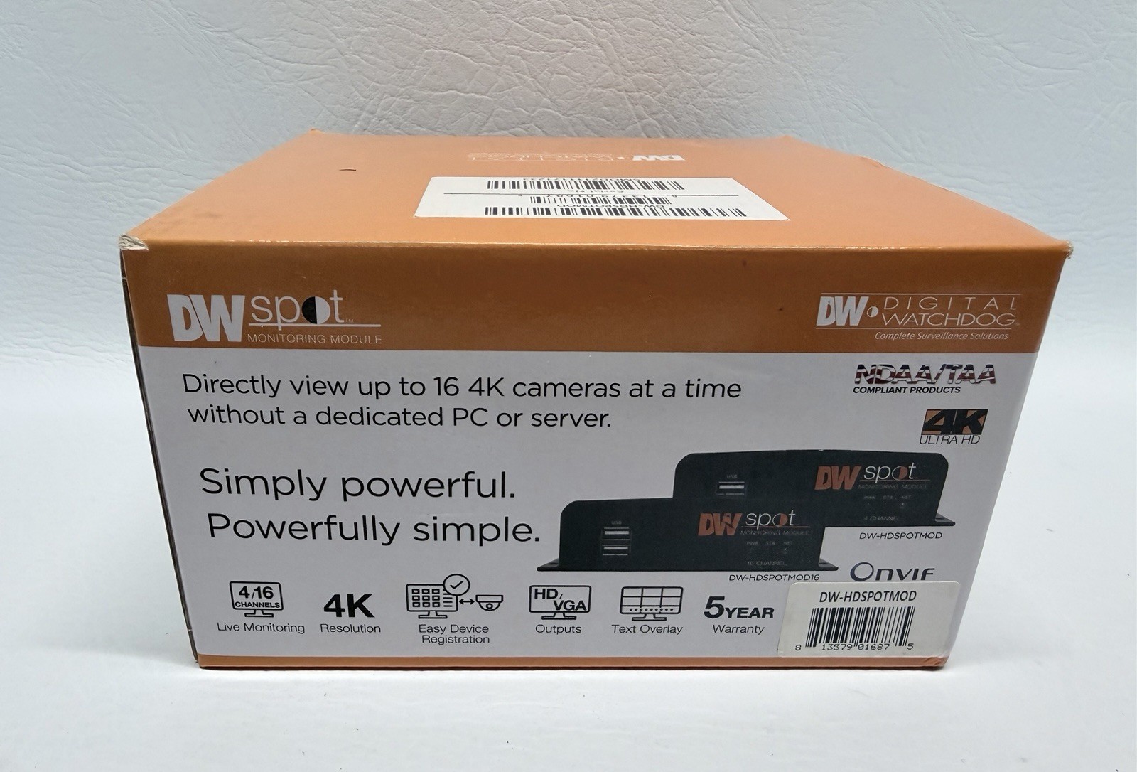 NEW Digital Watchdog DW-HDSPOTMOD Monitoring Module