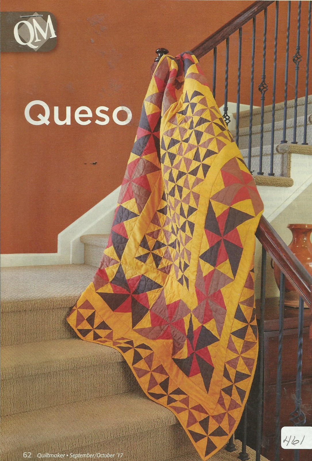 F0015 QUESO QUILT PATTERN/INSTRUCTIONS