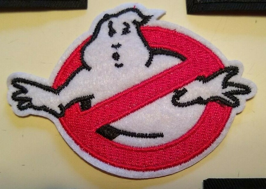Ghostbusters Movie~Embroidered Patch Patches~Set of 5~Iron or Sew~FREE US Mail