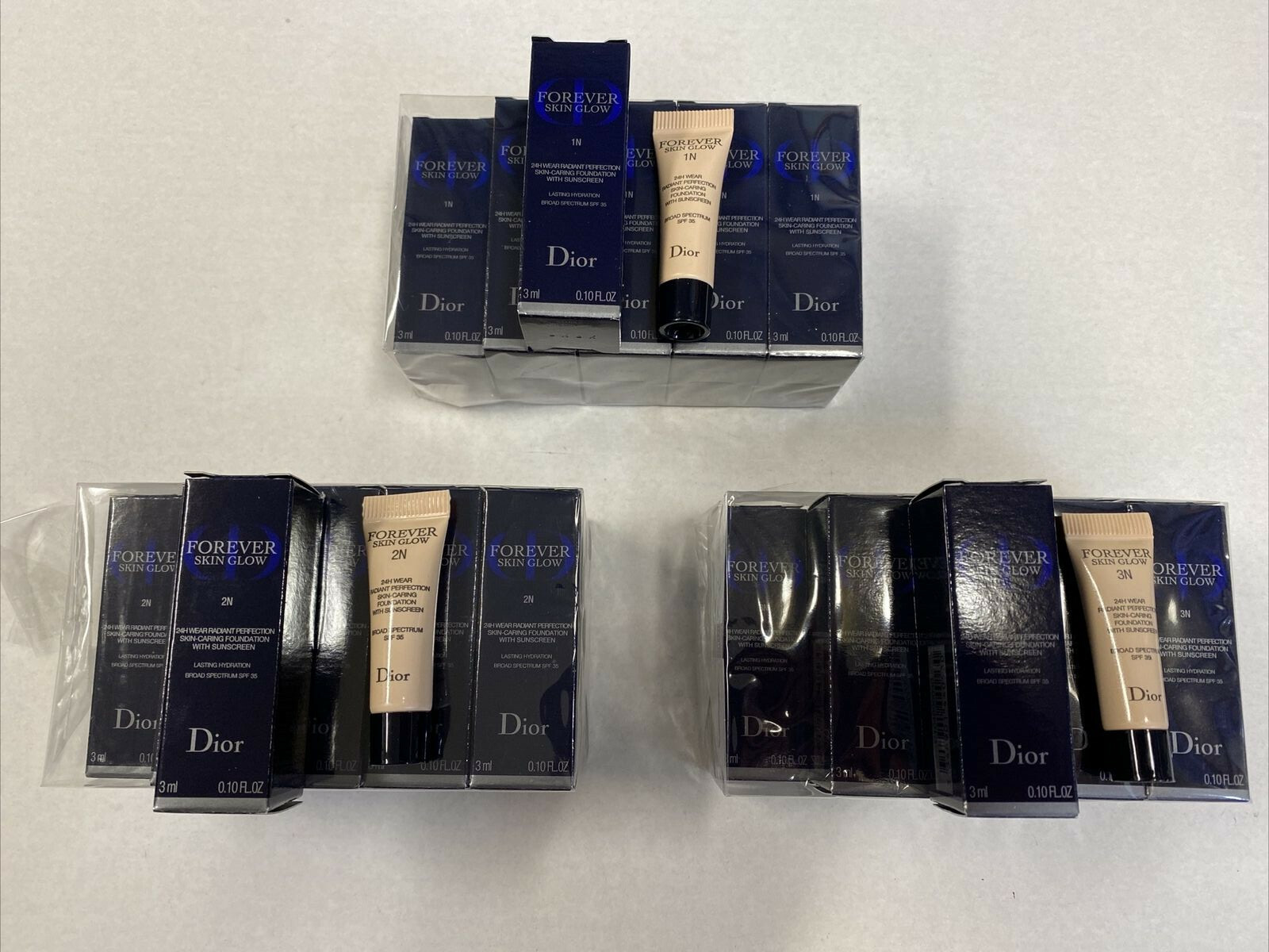 Forever Skin Glow by Dior 3ml Foundation Mini 0.10 oz Pick Color