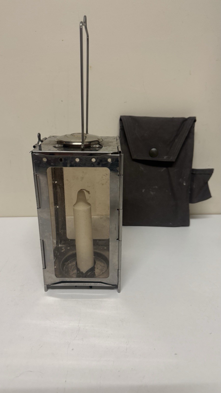 Original Swiss Army Military Folding Lantern Case Swiss Army Folding Petromax