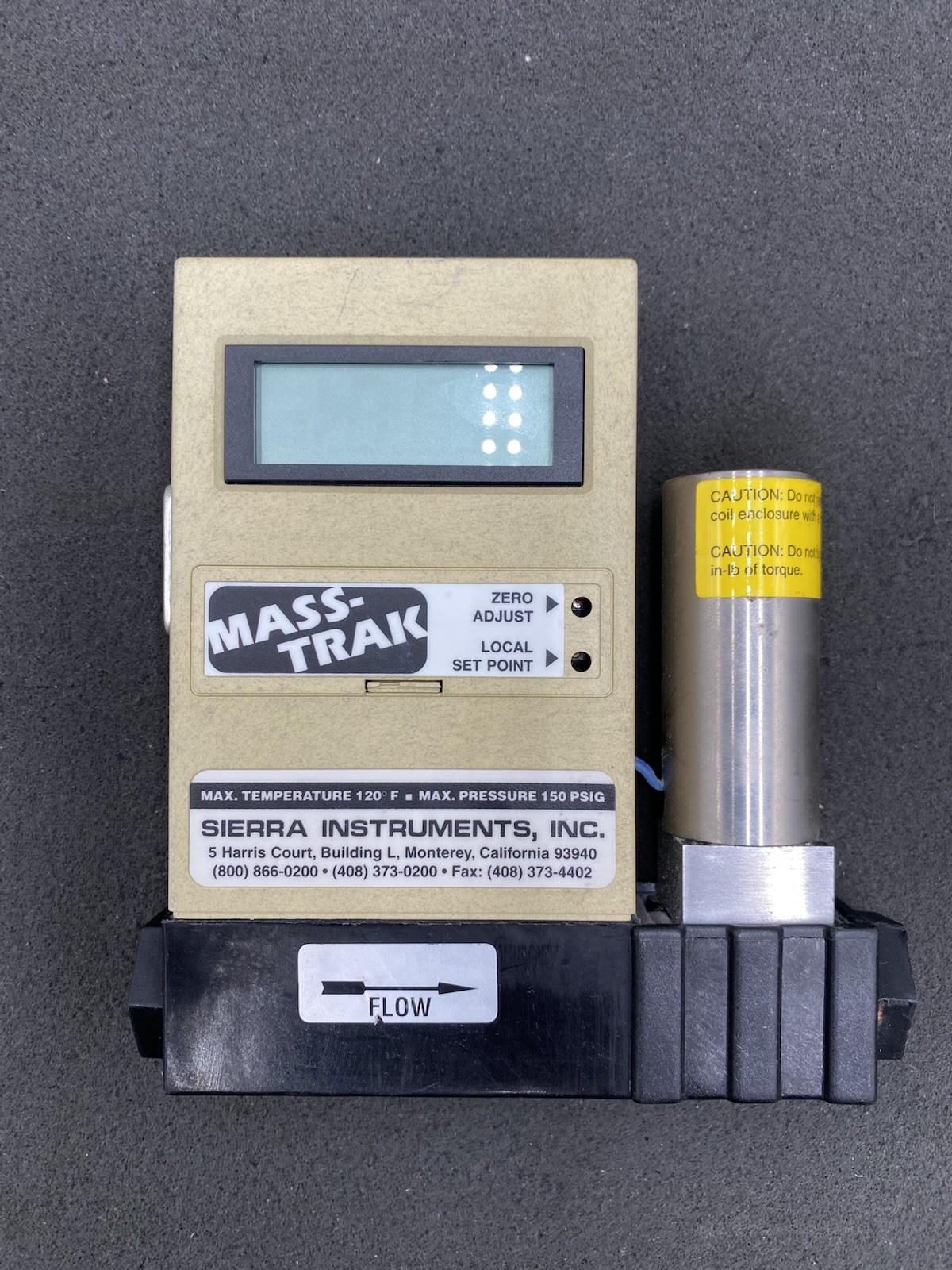 MASS TRAK SLPM 810C-CE-DR-13 FLOW CONTROLLER H2