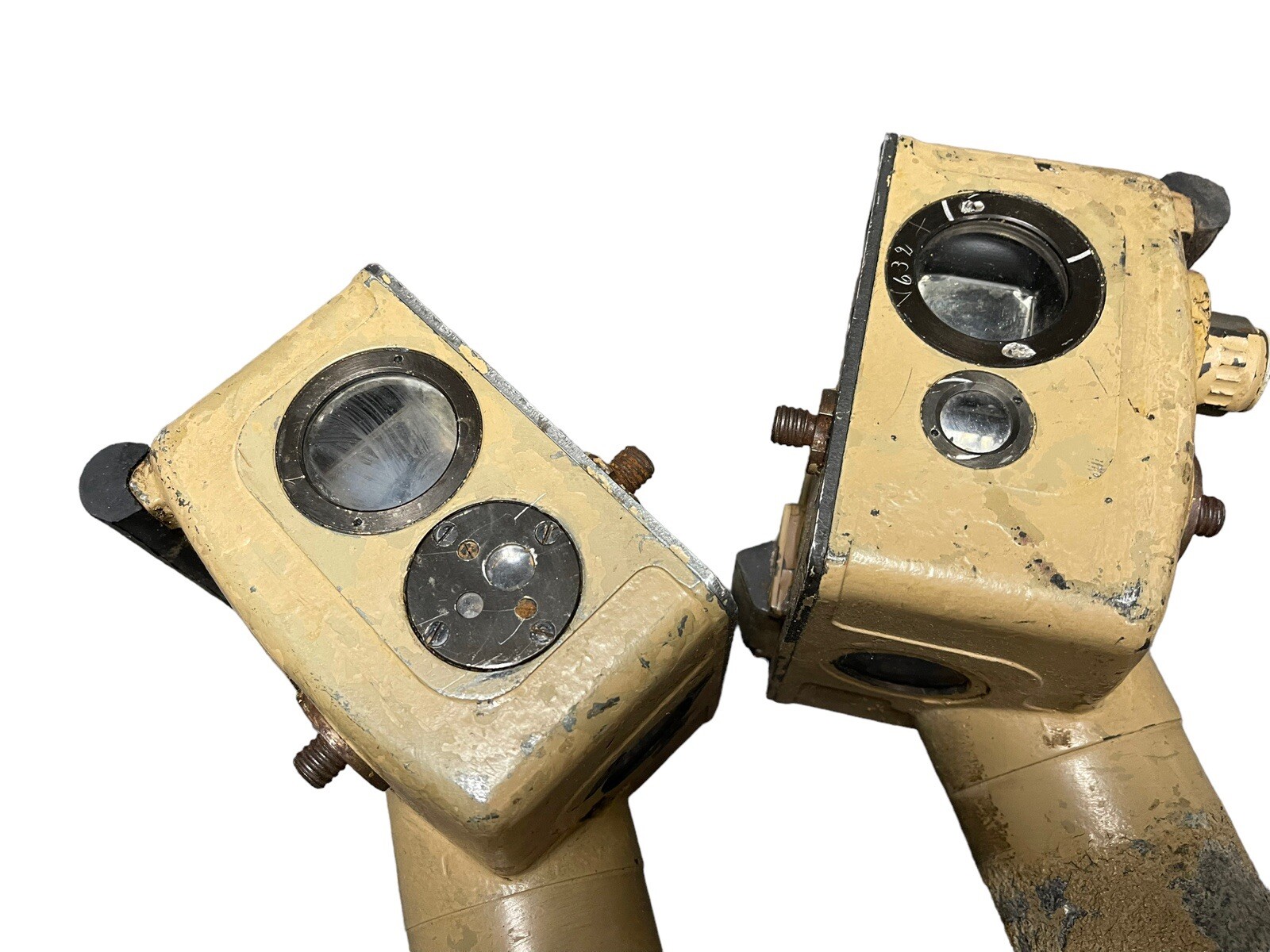 WW2 German Tiger Tank Binocular Rangefinder WWII Panzer Massive CXN