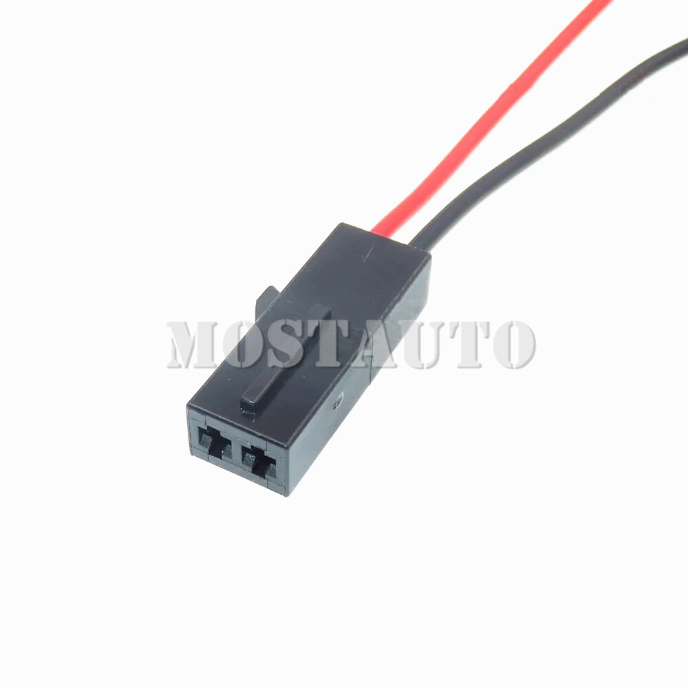 2-Pin Pre-Wired Connector Plug 1J0973119 (1J0 973 119) For VW Audi Skoda Seat