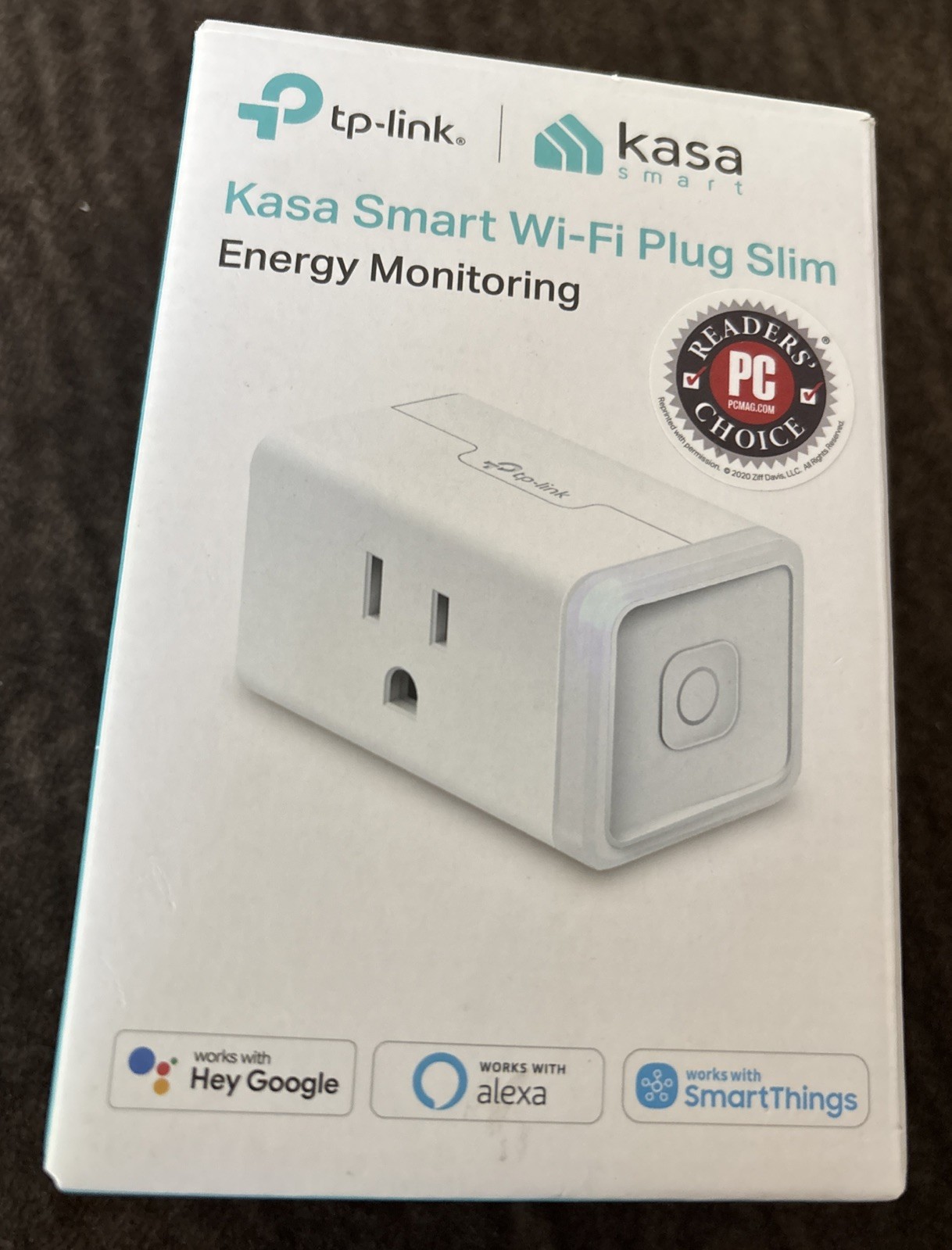 TP-Link Kasa Smart Wi-Fi Plug Slim - Energy Monitoring (KP115) Brand New