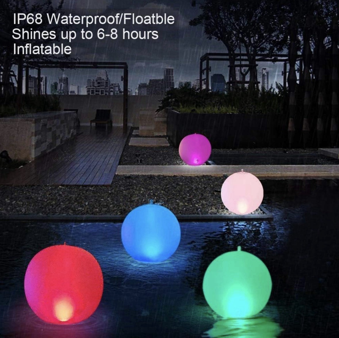 Solar Powered Glow Globe
