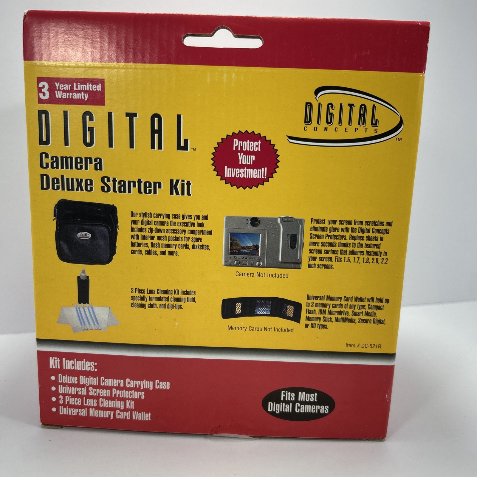 Universal Digital Camera Deluxe Starter Kit by Digital Concepts