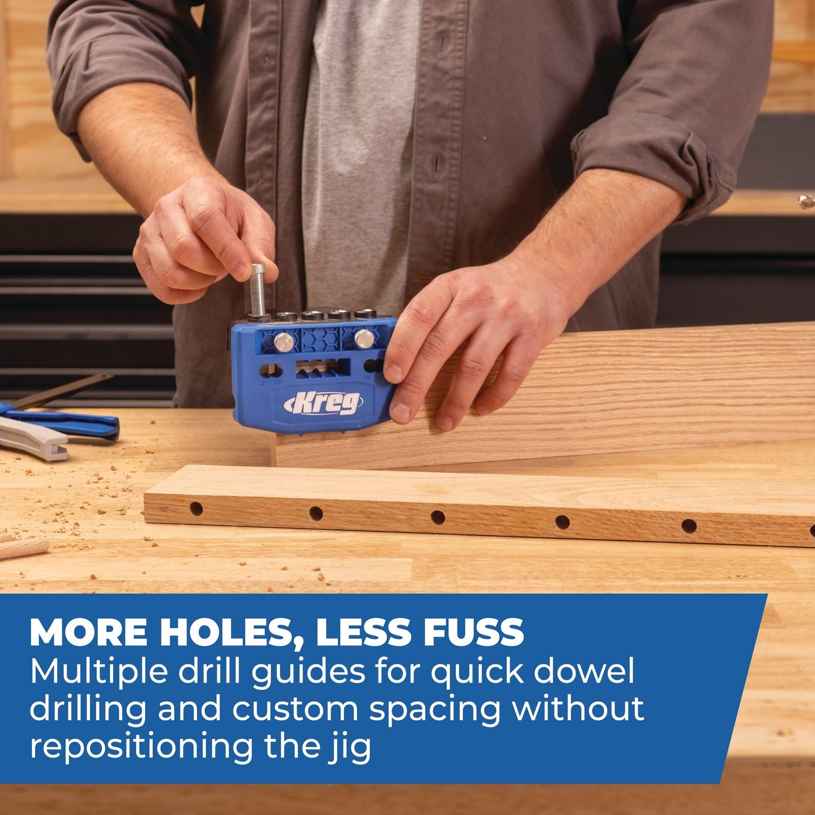 Kreg KHJD345 Dowel Jig Kit