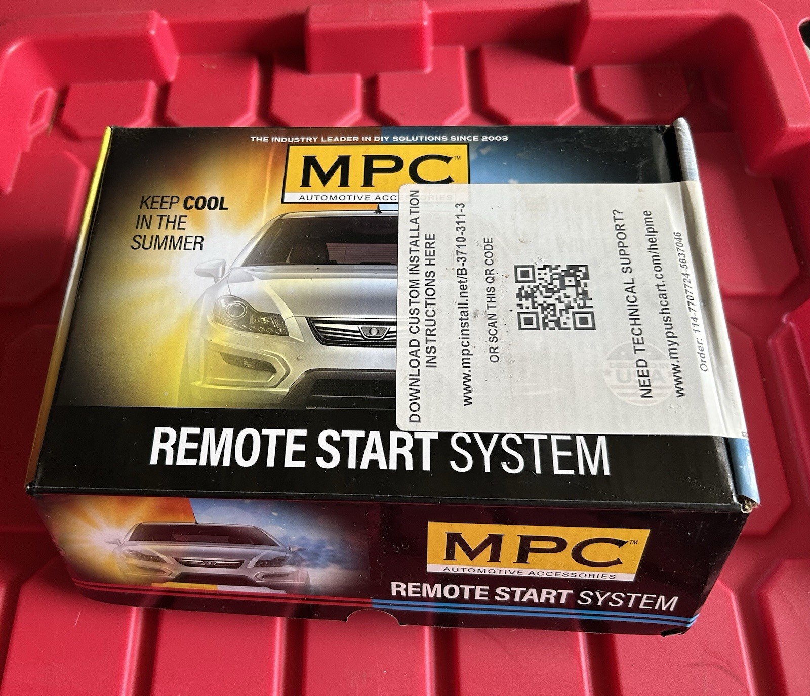 Remote Start System For A Kia Optima  2016-2018 New In Box