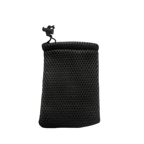 Small Mesh Bags,Black Nylon Mesh Drawstring Bags Drawstring Net Bag Small