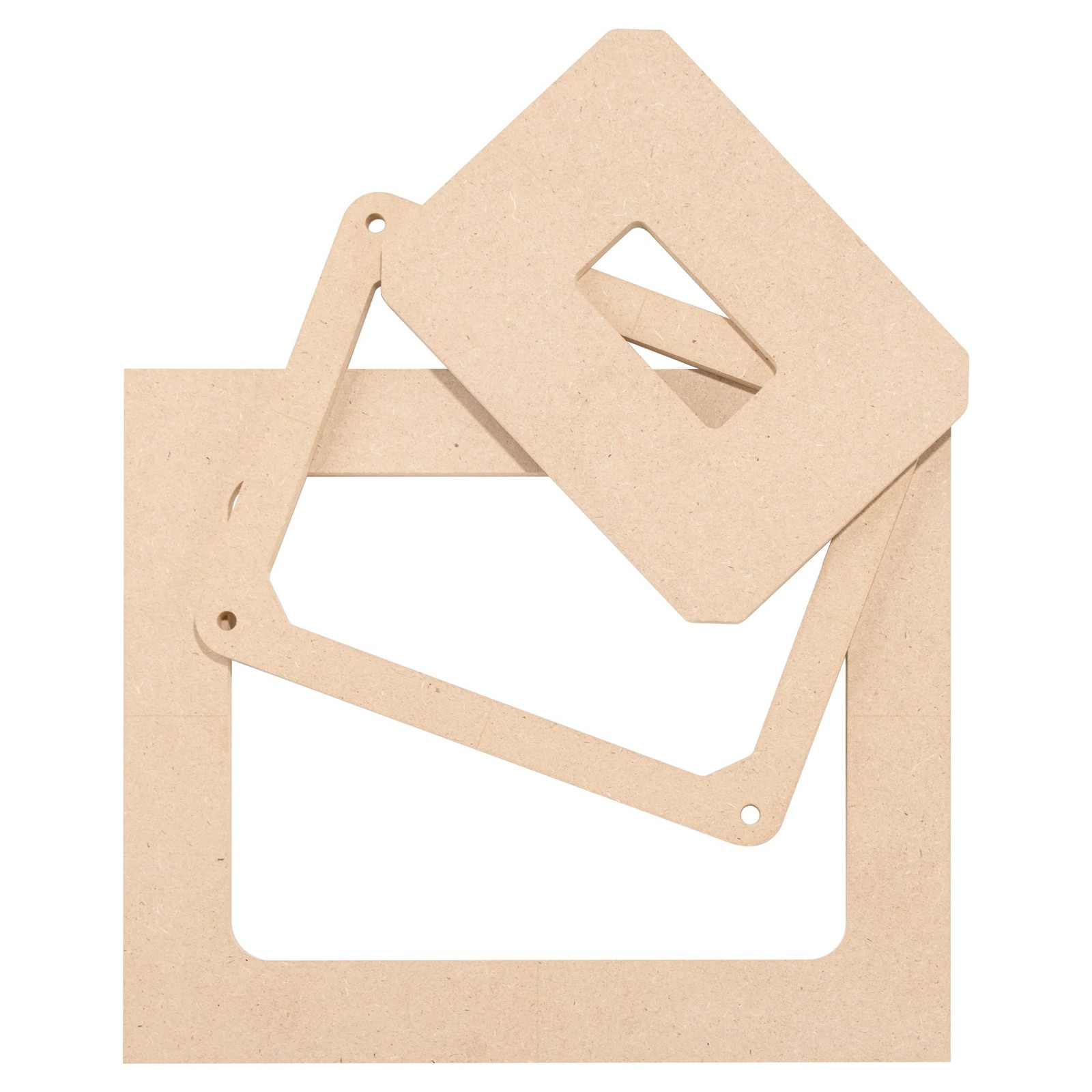 O'SKOOL Router Table Insert Plate Template Kit Includes MDF Routing Template