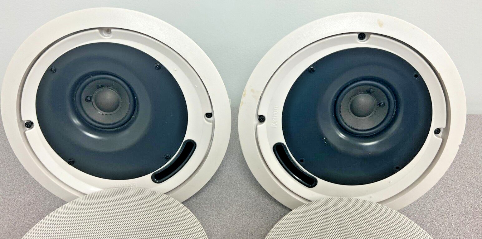 EXTRON ELECTRONICS SI 3C LP CEILING SPEAKERS - 2 SPEAKERS