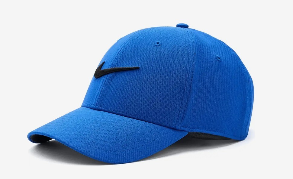 New Nike Unisex Adult Dri-FIT Club Structured Swoosh Game Royal, S/M FB5625-480