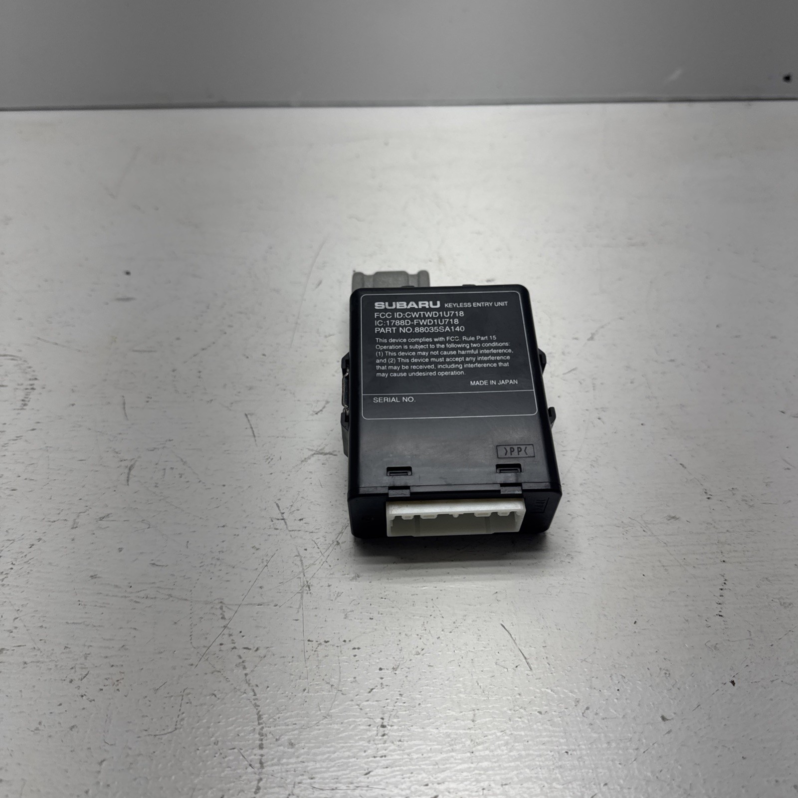 Theft Locking Keyless Entry Module Fits 06-08 FORESTER 88035SA140