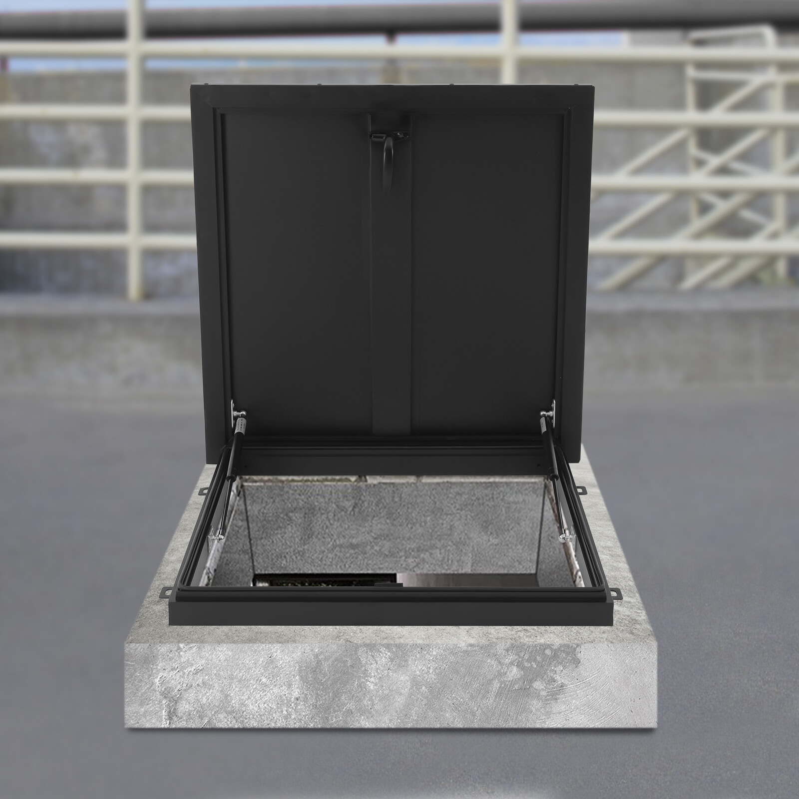90° Roof Hatch Roof Access Hatch Roof Security Door For Residential Buildings