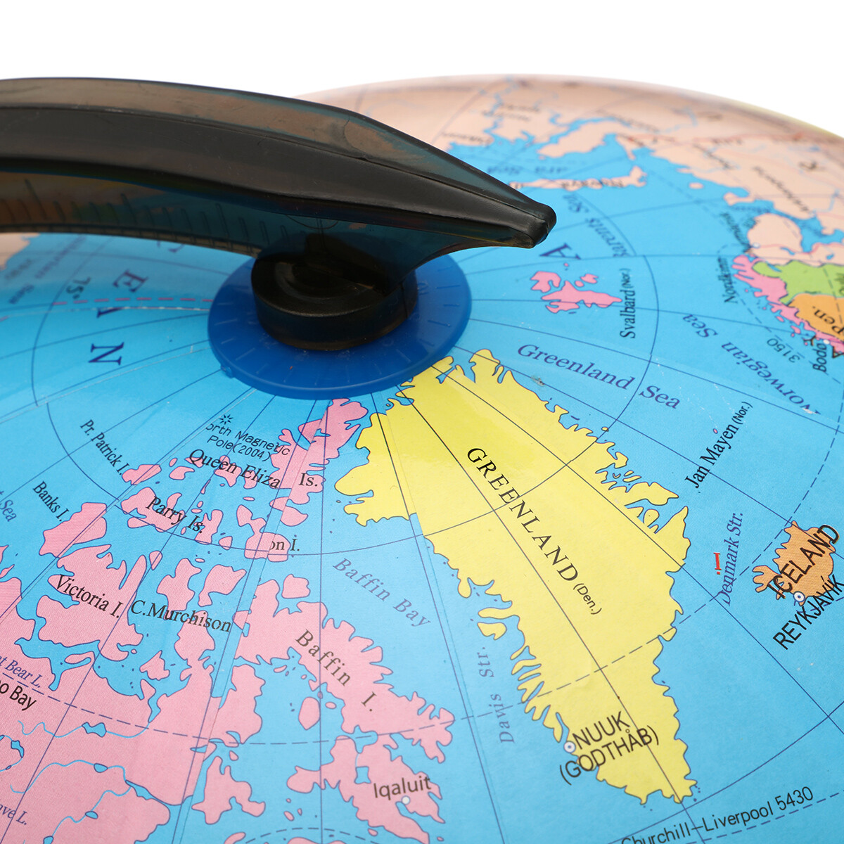 13'' World Globe with Stand Rotating Geography Ocean Classroom Learning Desktop