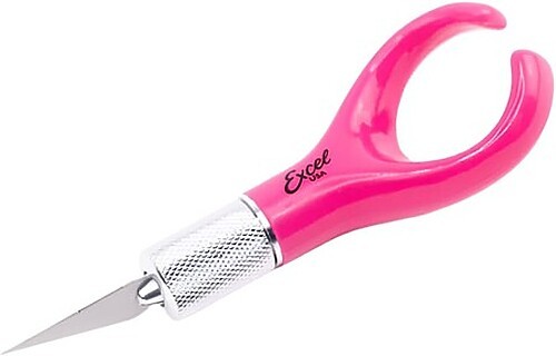 Excel K71 Index Finger Knife (#11 Blade and Safety Cap) - Hobby and Plastic