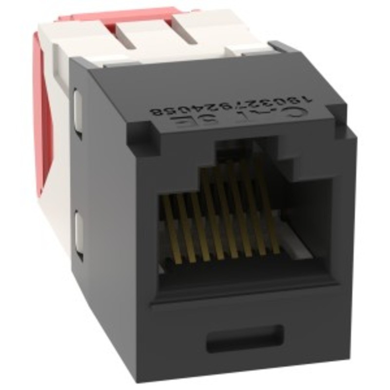 CJ5E88TGBL Panduit Category-5E 8-Wire TG-Style Jack Module Black