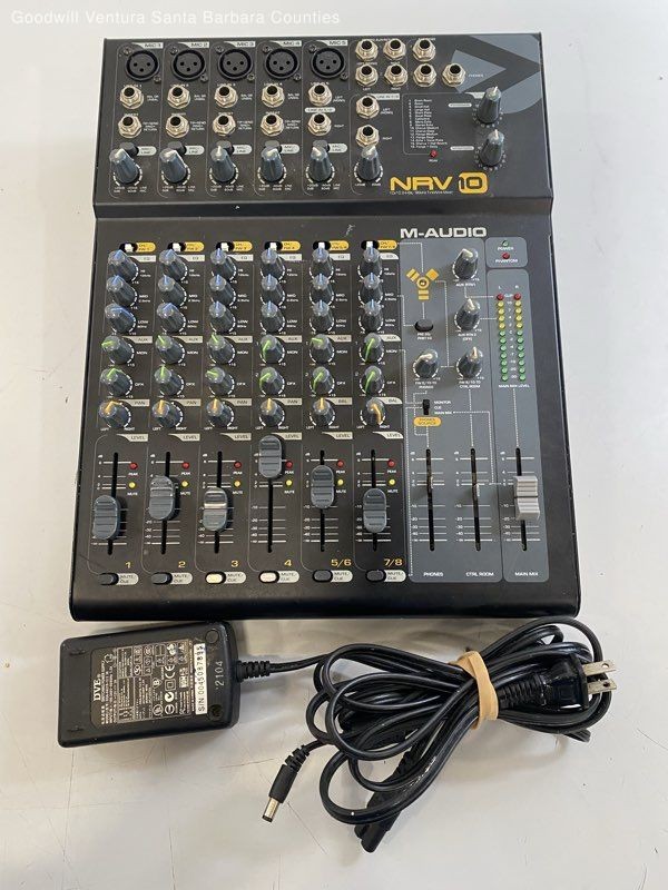 M-Audio NRV 10 Digital/Analog Mixer Interface - Parts or Repair