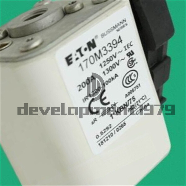 One New Fuse 170M3394 200A 1250V