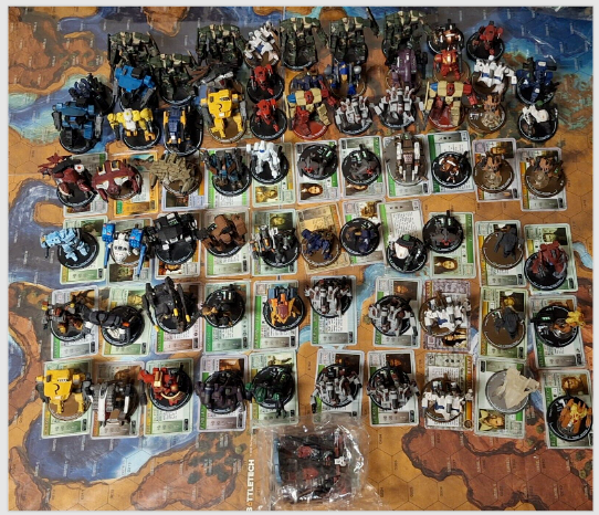 Mechwarrior Gunslinger/Battle Force Mechs
