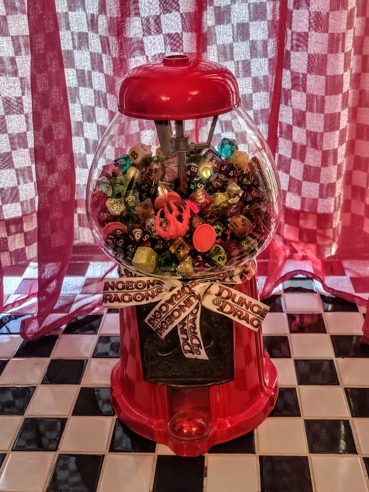 Great Gift! D&D Gumball Machine.