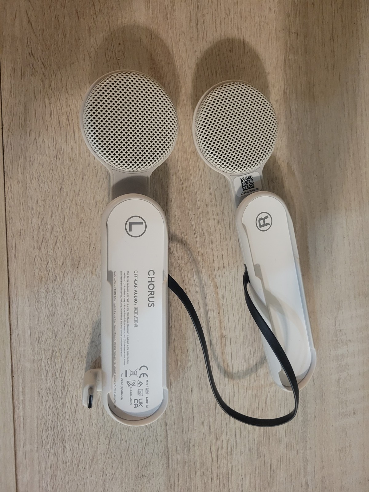 LOGITECH CHORUS VR OFF EAR INTEGRATED AUDIO FOR META QUEST 2 OCULUS