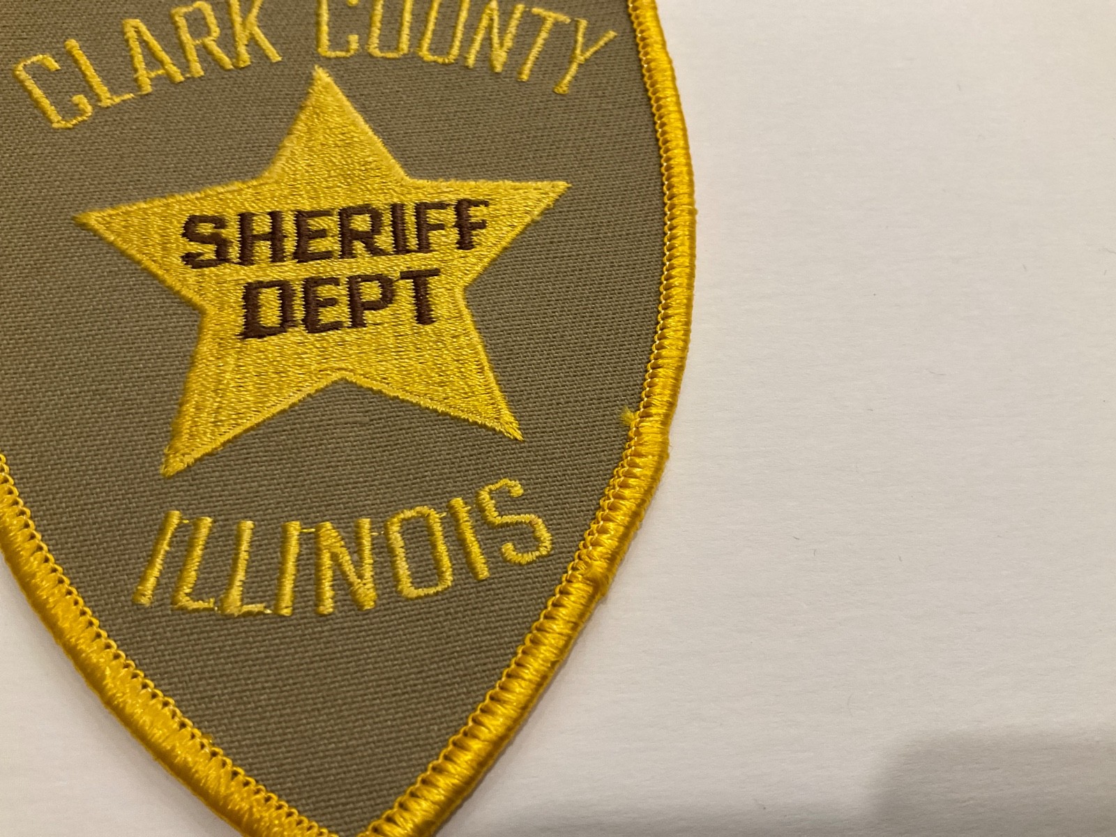 Older style Clark County Sheriff State Illinois IL