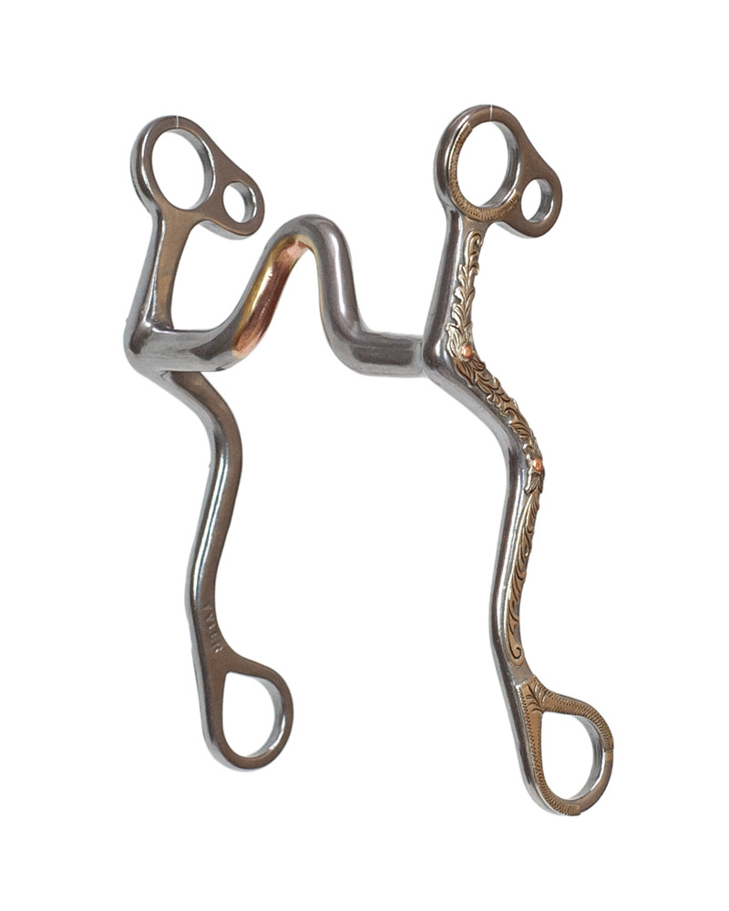 Tyler Chrome Floral Soild 27 Shank Bit