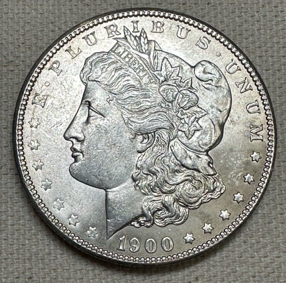 1900 $1 Morgan Silver Dollar Philadelphia, United States Unc. Coin - Wow!