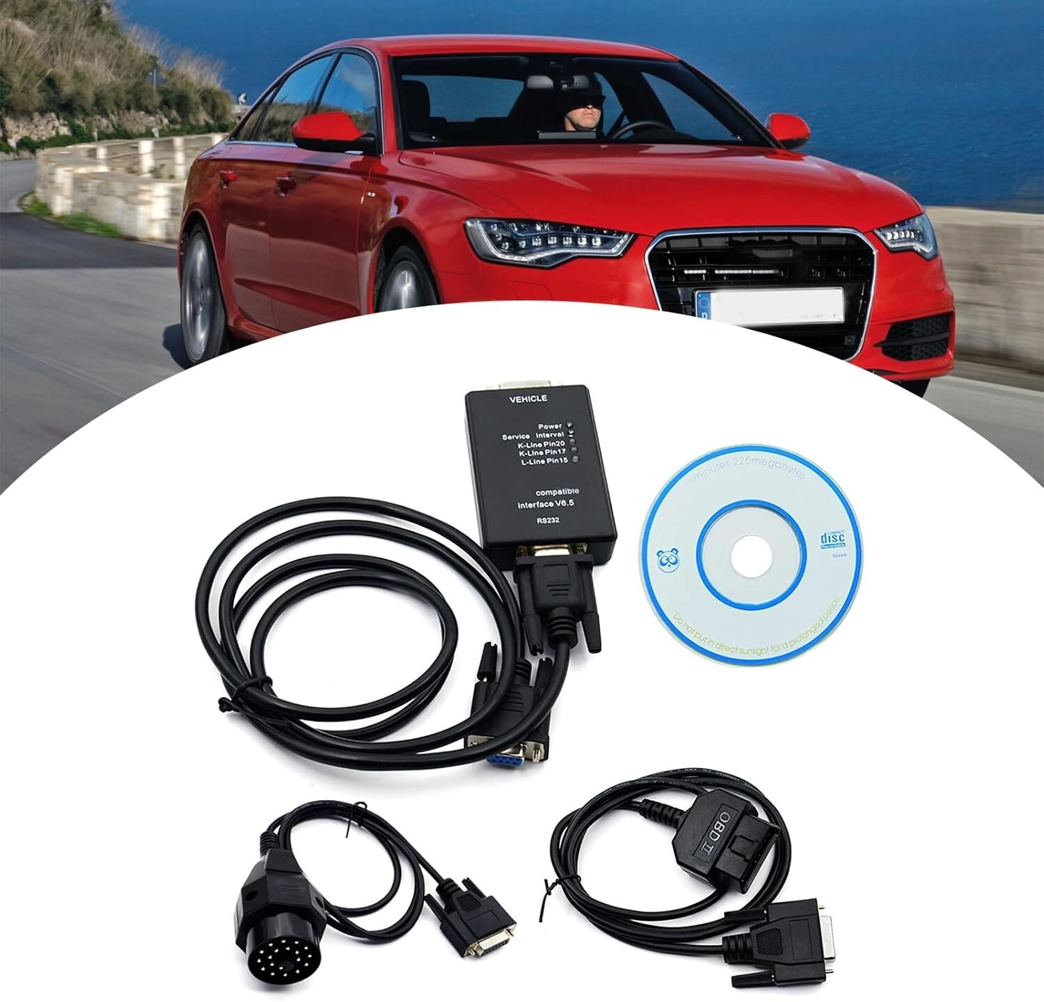 Diagnostic Scanner For BMW Carsoft 6.5 E30/ E31/E32/E34/E36/E38/E39/E60/E65